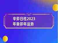 2022年辛卯日运势