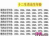 兔年出生年份