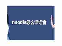 noodles怎么读