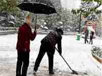 梦见别人扫雪是什么意思