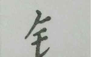 含金字旁的字