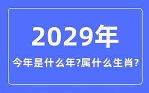 2029年是什么年