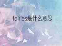 fairy翻译